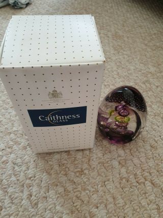 Caithness Trinculo Paperweight Limited Edition 74 Of 150