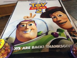 Toy Story 2 Movie Poster 2 Sided 27x40 Disney Tim Allen Tom Hanks