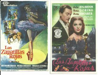 2yh71 The Red Shoes Michael Powell Ballet 2 Spanish Herald Mini Poster