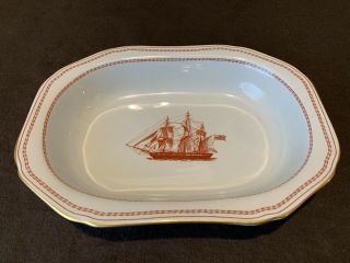 Spode Trade Winds Red 9 3/4 