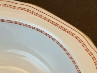 Spode Trade Winds Red 9 3/4 