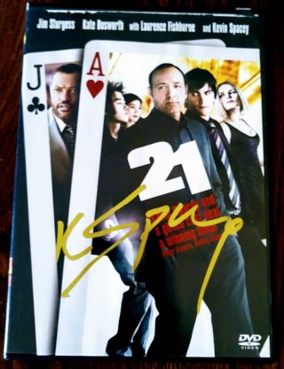 Kevin Spacey " Autographed Hand Signed " 21 Dvd