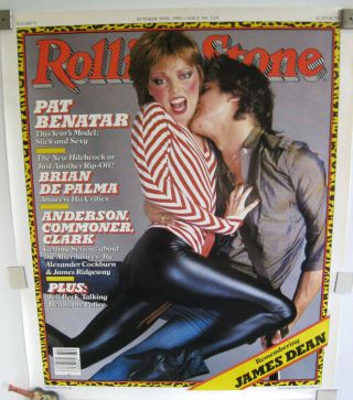 Pat Benatar_original_1980 Rolling Stone Promo Poster_ann Liebowitz Photo_19 " X23 "