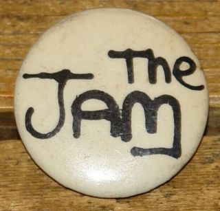 The Jam Authentic Vintage Promo Punk Pin Button Badge Iii Circa 1977