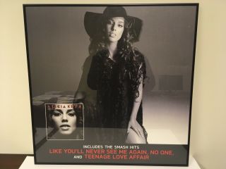 Alicia Keys " As I Am " Limited Edition Cardboard Promo Poster 24 X 24 Rare Find