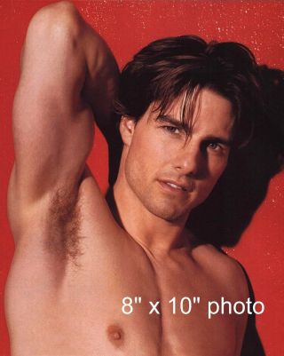 Tom Cruise Shirtless Armpit Beefcake Color Nipple 1 Celebrity Photo (64)