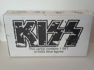 Kiss Alive 4 Action Figure Complete Set In Factory Box Mcfarlane