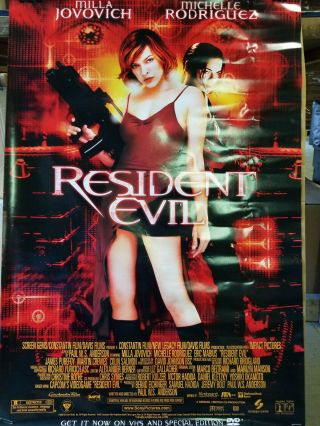 Resident Evil 2002 Movie Poster