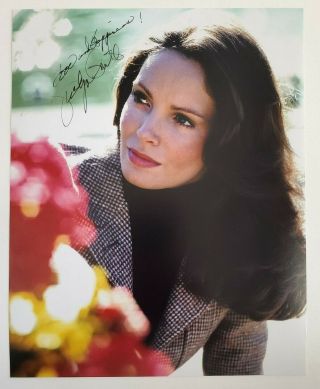 Jaclyn Smith Charlies Angels Signed 8x10 Photo Authentic Autograph A