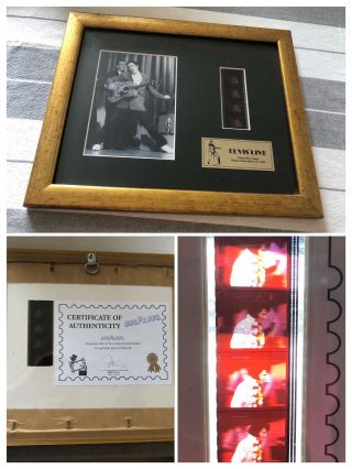 Elvis Presley Filmcell Limited Edition 391:1000 Gold Frame Elvis Photo