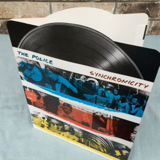 Vintage 1983 Police Synchronicity Popfolios School Record Folder Usa Epic Sting