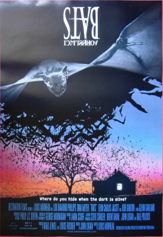 Bats (1999) Thai Movie Poster Horror Lou Diamond Phillips