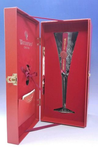 Waterford Crystal 12 Days Of Christmas Four Calling Birds Champagne Flute