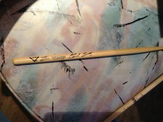 Rhcp Chad Smith Signed Vater Signature Drum Stick