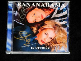 Bananarama - Signed In Stereo Cd Autographed Pop Keren Sara Photo