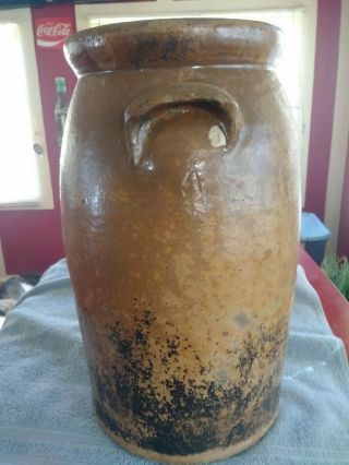 Edgefield District Pottery Southern Stoneware Churn 5