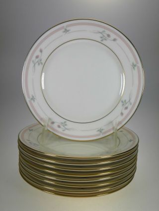 Lenox Rose Manor Bread & Butter Or Appetizer Plates Set Of 9