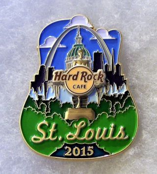 Hard Rock Cafe St Louis Limited Edition Icon City Series Pin 84449