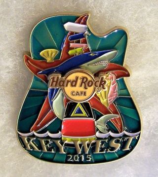 Hard Rock Cafe Key West Limited Edition Icon City Series Pin 84461