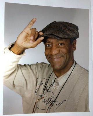 Bill Cosby Hand Signed Autograph Huge 16x20 Photo Show Auto A