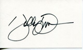 Holly Dunn Country Music Singer Of Daddys Hands Signed Card Autograph