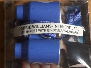 Robbie Williams Intensive Care Ltd Ed Import With Binoculars & Lanyard