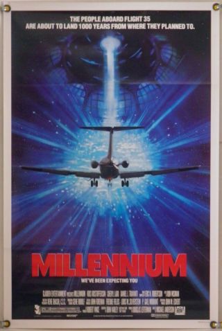 Millennium Ff Orig 1sh Movie Poster Kris Kristofferson Cheryl Ladd Sci - Fi (1989)