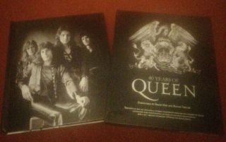 Queen - 40 Years Of (box Set,  Book,  Facsimiles,  Interview Cd 2011)