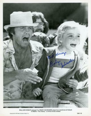 Ricky Schroder Hand - Signed 8x10 Photo Child Actor The Champ Star (s1741)