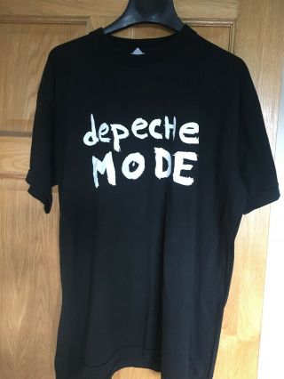 Vintage Depeche Mode Devotee 1993 Devotional Tour Crew T Shirt (xl)