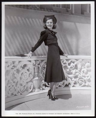 Eleanore Whitney Dancer Actress Edith Head Fashion 1937 Vint Orig Photo