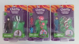 Sdcc Comic Con 2019 Handout Charlie & The Chocolate Factory Figures Willy Wonka