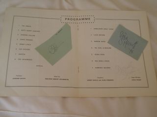 Pop Programme.  (1966).  Signed By Small Faces. ,  Cat Stevens & Dorothy Squires