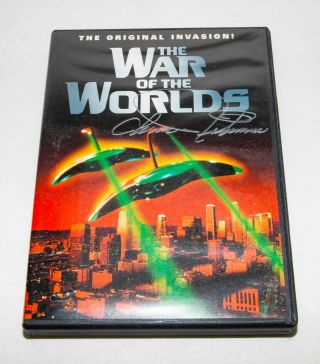 Ann Robinson Signed " War Of The Worlds " 1953 Dvd Autographed On Cover Look