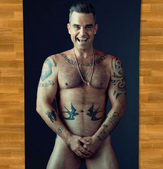 Robbie Williams Beach Towel Summer Sexy Hot Hunk Body 1
