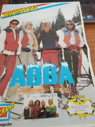 Abba Poster - 90 X 120cm - Immaculate