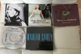 Mariah Carey - X 10 Cd Singles,  Mostly Promo Or Import