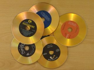 Multi Item Postage Discount.  Any 2 Signed Gold Disc Displays