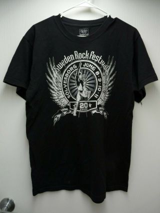Sweden Rock Festival 2011 Ozzy Judas Priest Concert Tour Large T Shirt Ss2