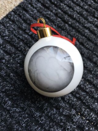 Kate Bush POP UP 50 Words For Snow Bone China Bauble. 2