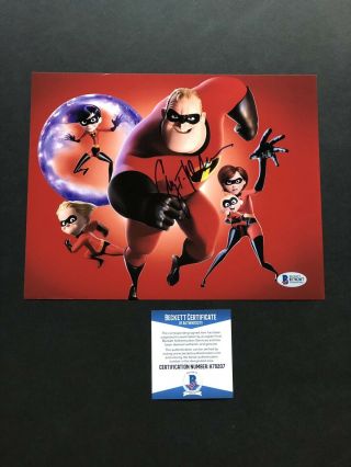 Craig T.  Nelson Autographed Signed 8x10 Photo Beckett Bas Incredibles Pixar