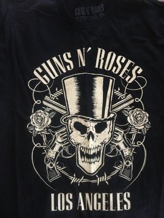 100 Authentic Guns And Roses Not In This Lifetime Concert T Los Angeles 2016