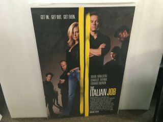 The Italian Job One Sheet 27x40 Movie Theater Poster