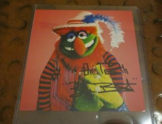 Bill Berretta As Dr Teeth From The Muppets Signed Autographed Photo
