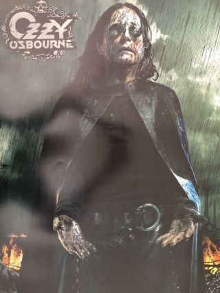 OZZY OSBOURNE,  RARE AUTHENTIC LICENSED 2007 POSTER 2