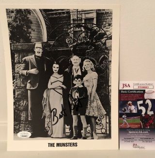 Butch Patrick " Eddie Munster " Autograph The Munsters Signed 8x10 Photo Jsa