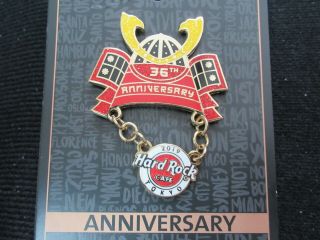 Hard Rock Cafe Tokyo 36th Anniversary Pin (limited 300)
