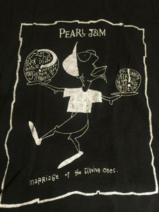 Pearl Jam - 1993 Tour T - Shirt - Size: Xl
