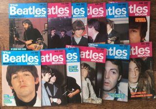 The Beatles Book Monthly - 1989 - Complete Year - 12 Magazines