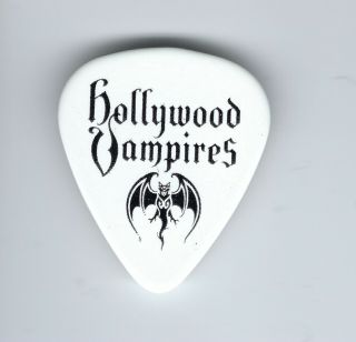 Hollywood Vampires Joe Perry Guitar Pick Aerosmith Europe Tour 2018